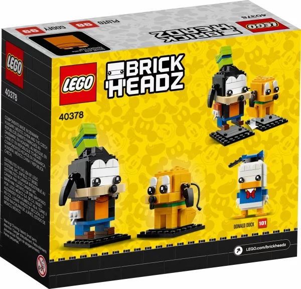LEGO 40378 BrickHeadz Goofy & Pluto