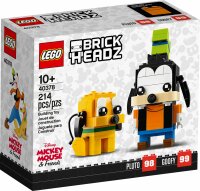 LEGO 40378 BrickHeadz Goofy & Pluto