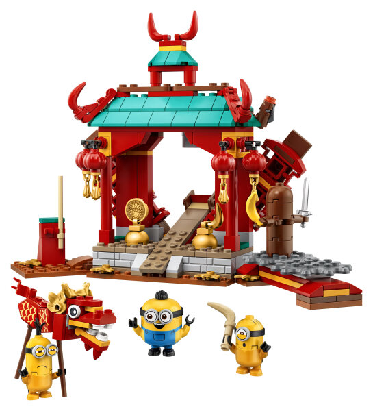 LEGO 75550 Minion Minions Kung Fu Tempel