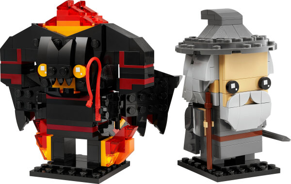 LEGO® BrickHeadz 40631 Gandalf der Graue und Balrog™