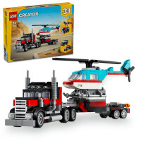 LEGO® 31146 Tieflader mit Hubschrauber