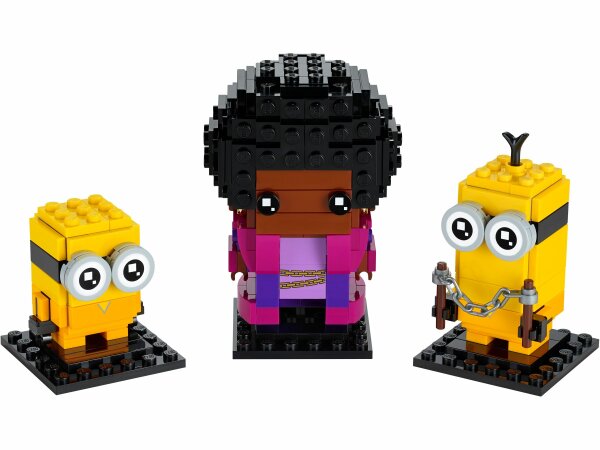 LEGO 40421 BrickHeadz Belle Bottom, Kevin & Bob