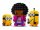 LEGO 40421 BrickHeadz Belle Bottom, Kevin & Bob