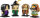 LEGO® BrickHeadz 40560 Die Professoren von Hogwarts™