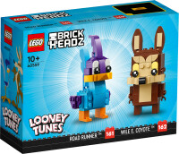 LEGO® BrickHeadz 40559 Road Runner & Wile E. Coyote