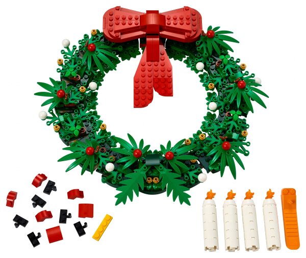 LEGO® 40426 Türkranz / Adventskranz 2in1