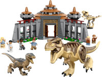 LEGO® Jurassic World 76961 Angriff des T. rex und des Raptors aufs Besucherzentrum