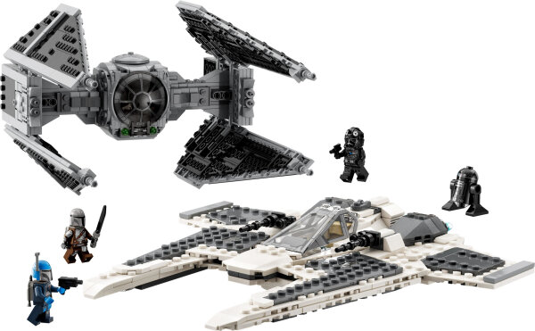 LEGO® Star Wars 75348 Mandalorianischer Fang Fighter vs. TIE Interceptor